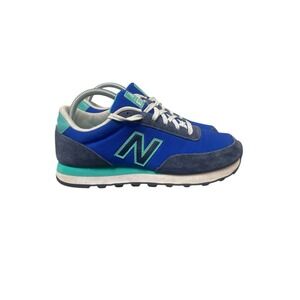 New Balance 501 Womens Green Blue Sneakers WL501COE Size 8.5 EUC